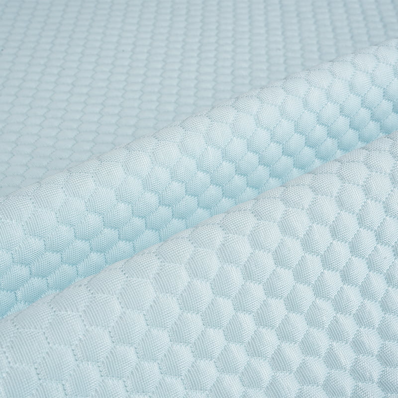 Tissu de refroidissement en polyéthylène bleu
