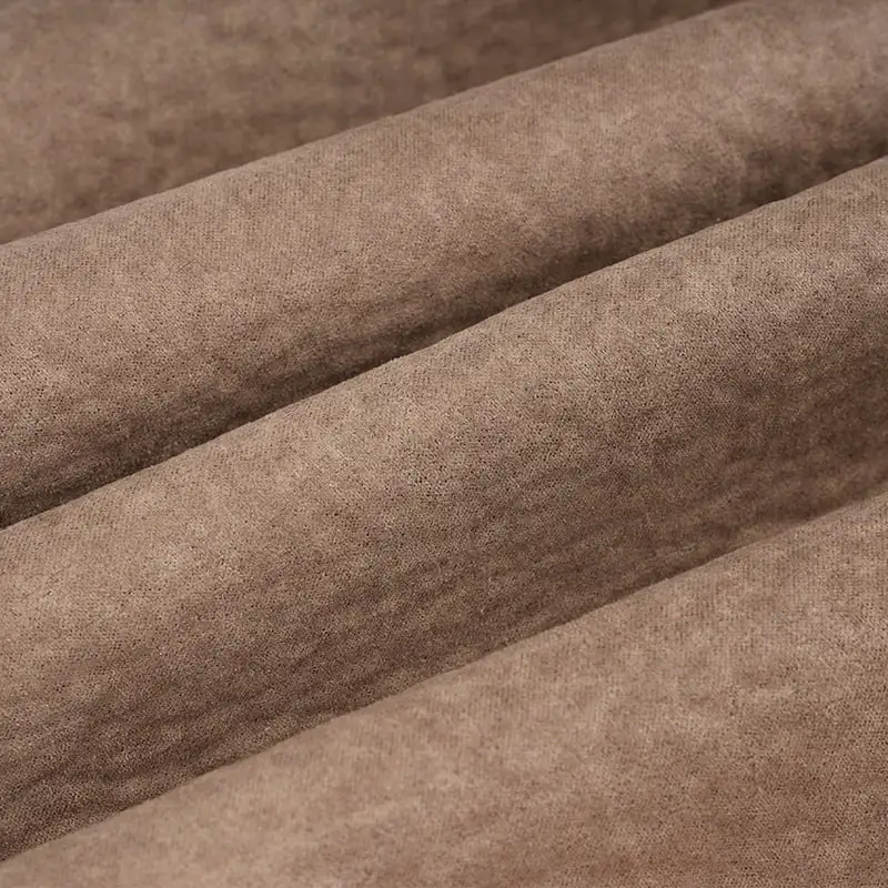Tissus en daim microfibre gaufré imprimés numériquement