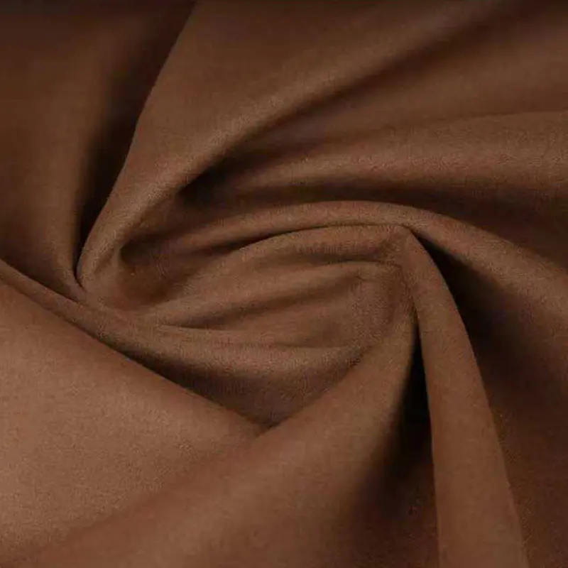 Tissus en daim microfibre imperméable teints au fil